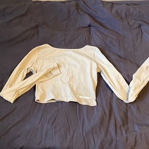 Long sleeve gym shirt